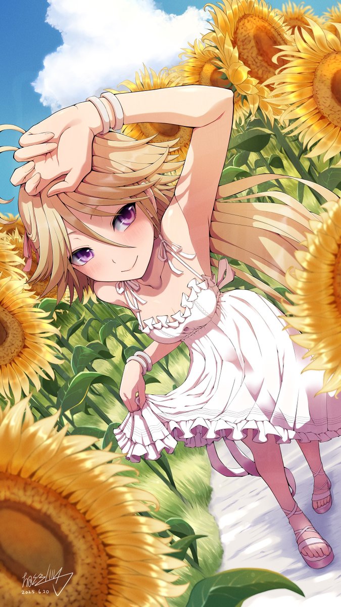 kirie_haruchika's tweet image. Thank you for the commission!🌻
#VGenComm
#TrinitySeven