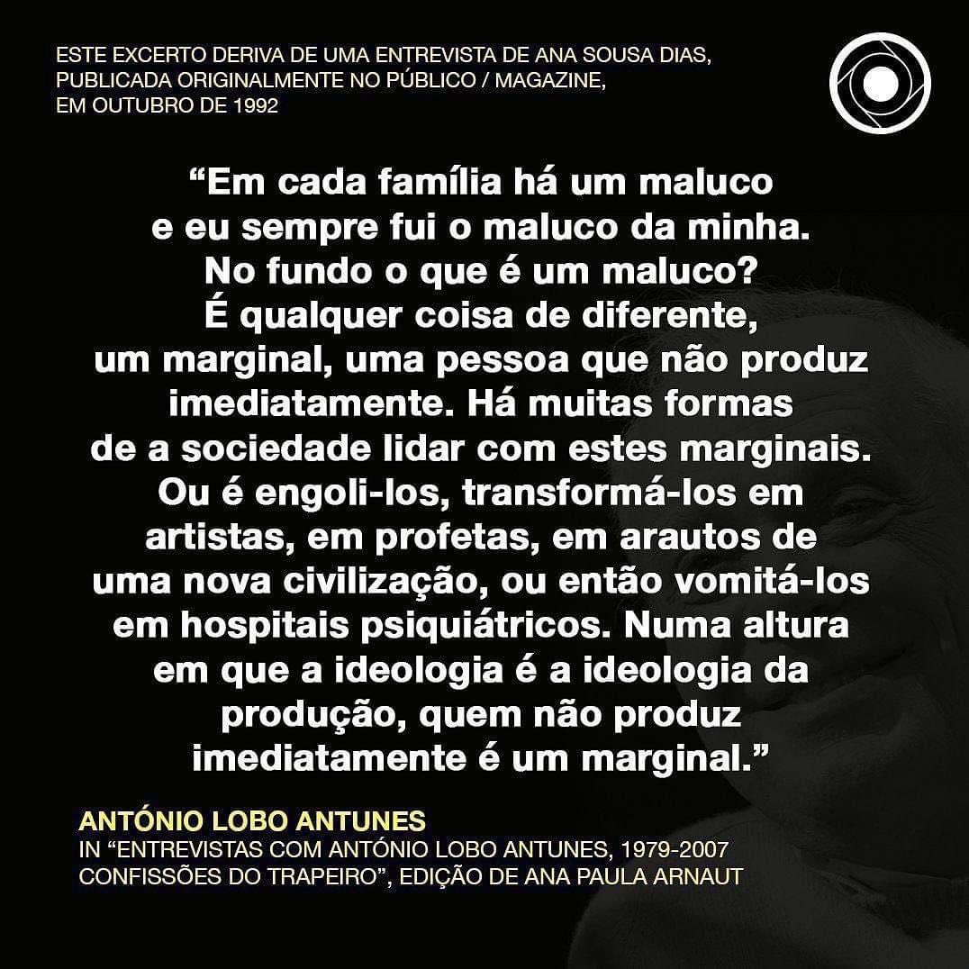 António, o Lobo Antunes!