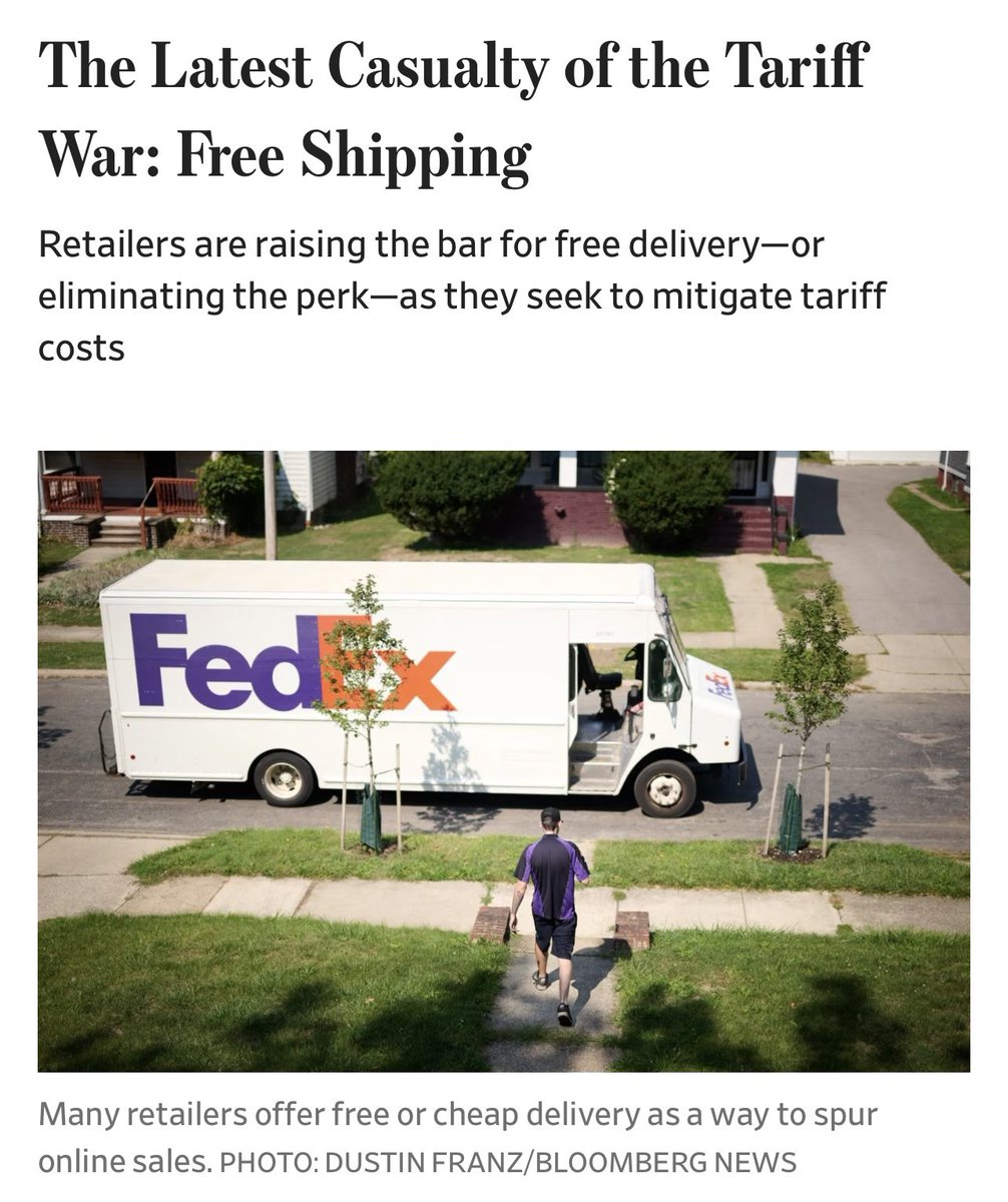 Costs have to get borne somewhere and if it's not higher shelf prices, it'll be something else like fewer sales or more expensive delivery or layoffs in the companies to reduce operating costs.