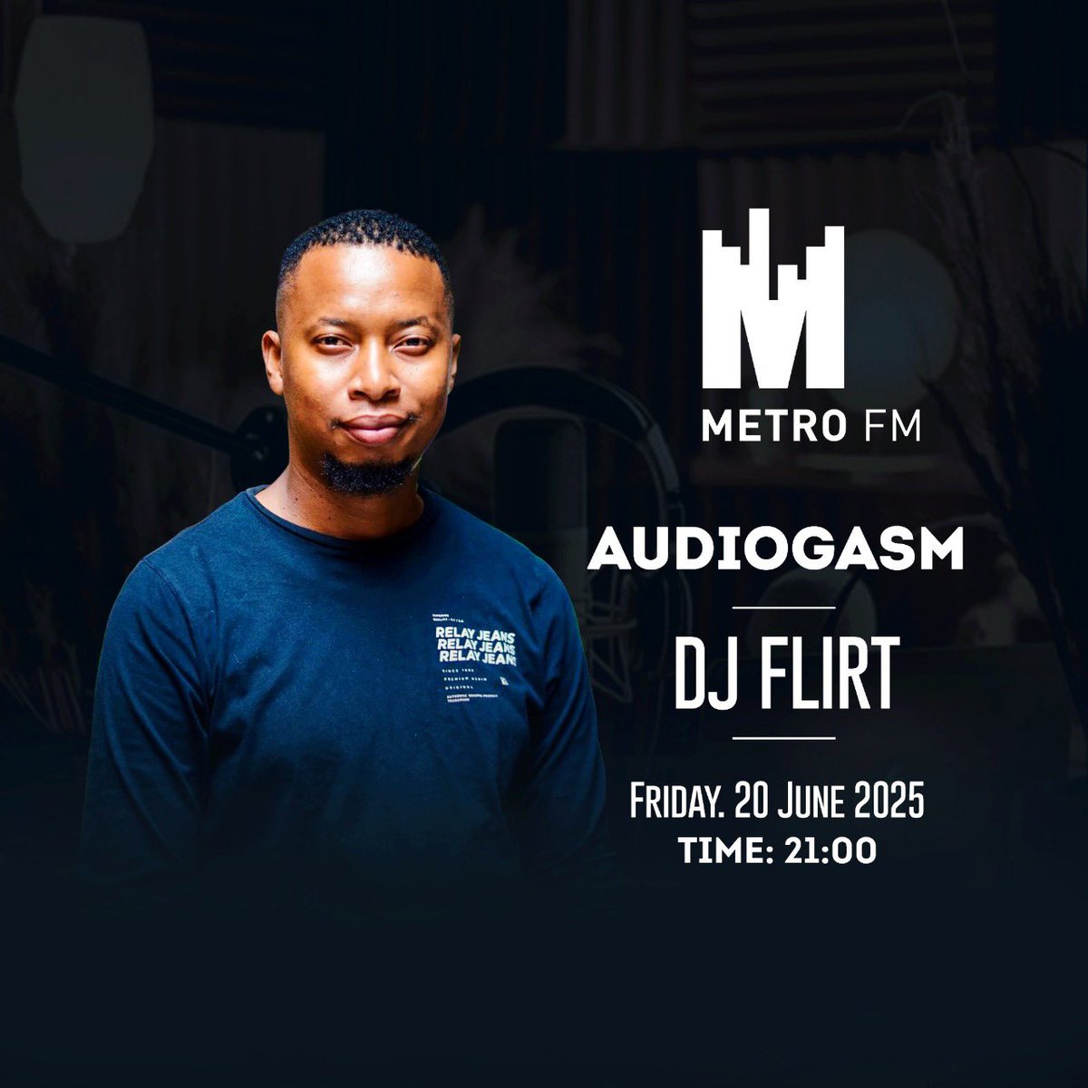 We in PITORI Mahlanyeng tonight with <a href="/DjflirtSA/">Tebogo Seabi</a> #Audiogasm <a href="/METROFMSA/">METROFM SABC</a>