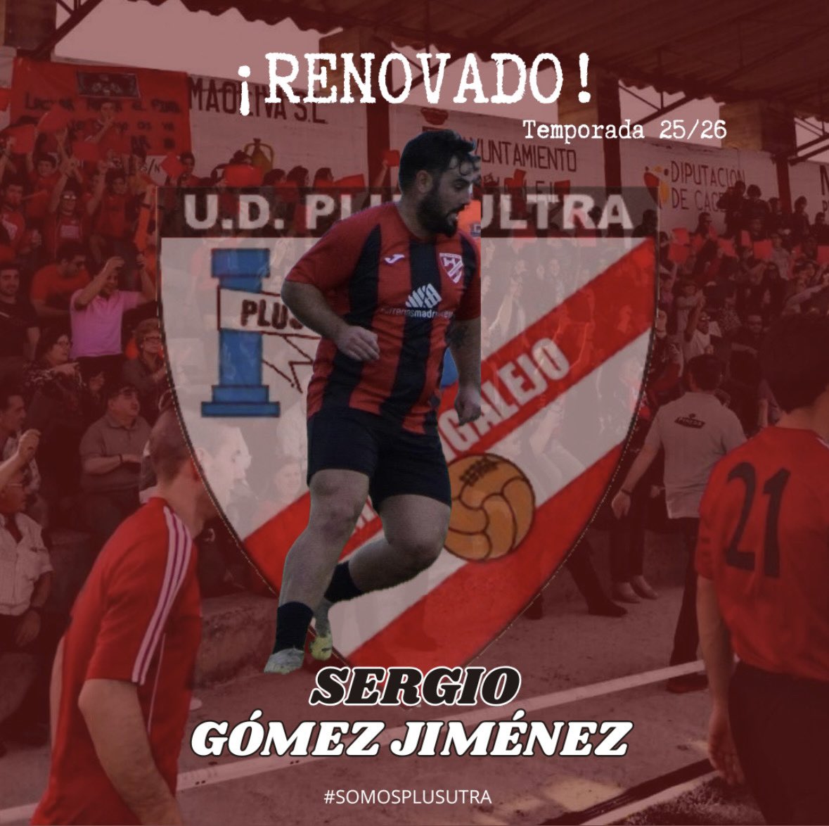 📣 𝗥𝗘𝗡𝗢𝗩𝗔𝗗𝗢 | Sergio, el pulso del mediocampo seguirá latiendo fuerte.

Compromiso, inteligencia táctica y corazón para liderar desde el centro. Una temporada más, el equilibrio del equipo está asegurado.

Aúpa Plus Ultra
❤️🖤