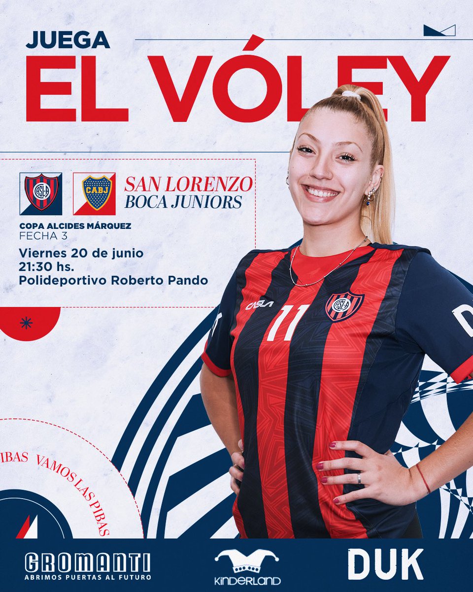 #VóleyFemenino 👊 ¡Esta noche a copar el Pando! 

Desde a las 21:30, #SanLorenzo juega 🆚 Boca en el Polideportivo Roberto Pando, por la tercera fecha de la Copa Alcides Márquez 

▪️Popular: gratis para socios/as
▪️Platea socios/as: $2000
▪️Platea invitado/as: $3000

¡Vamos con