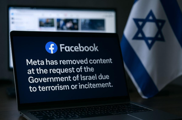 📌 META &amp; ISRAËL : Comment Israël contrôle vos contenus numériques sur Gaza 

Depuis octobre 2023, des milliers de publications pro-palestiniennes disparaissent mystérieusement de Facebook et Instagram. Israël fait supprimer ces contenus via Meta à une vitesse record : 94 % des