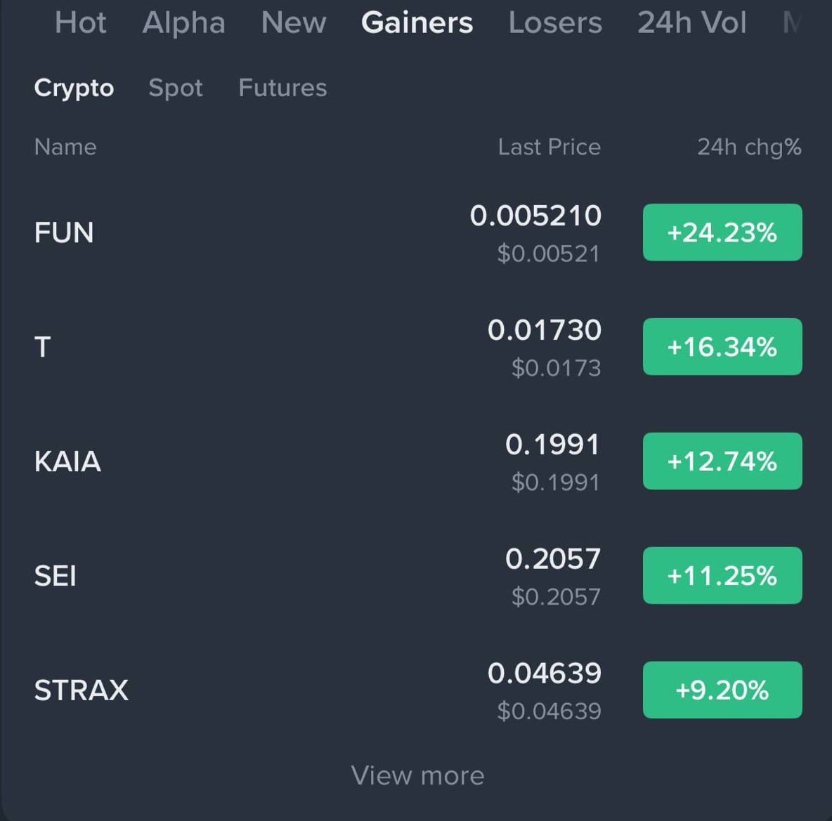 <a href="/FUNtoken_io/">FUNToken</a> is #1 globally trending. Top gainer on Binance.

$FUN is up 65% in 48 hours — and still climbing.

Now deflationary. CertiK-audited. Liquidity locked.

Minimum target: $0.01 — and that’s just the beginning. DYOR. #ad