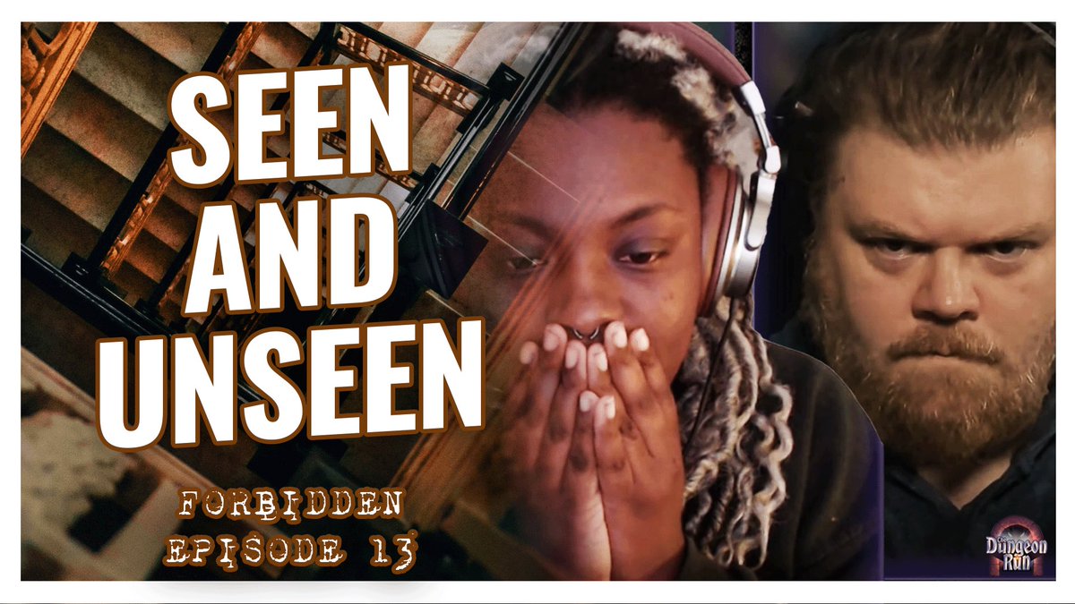 The VOD of this week's FORBIDDEN is live on YT and podcasts!

A murder investigation uncovers a myriad of strange and dangerous magic! Can the team put the pieces together before unknown forces tear their minds &amp; bodies asunder?! #CallofCthulhu 

youtu.be/pTGKY62gfFk?si…