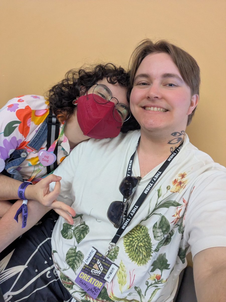 saltcipher's tweet image. #vidcon2025 day 2! Lots of panels today