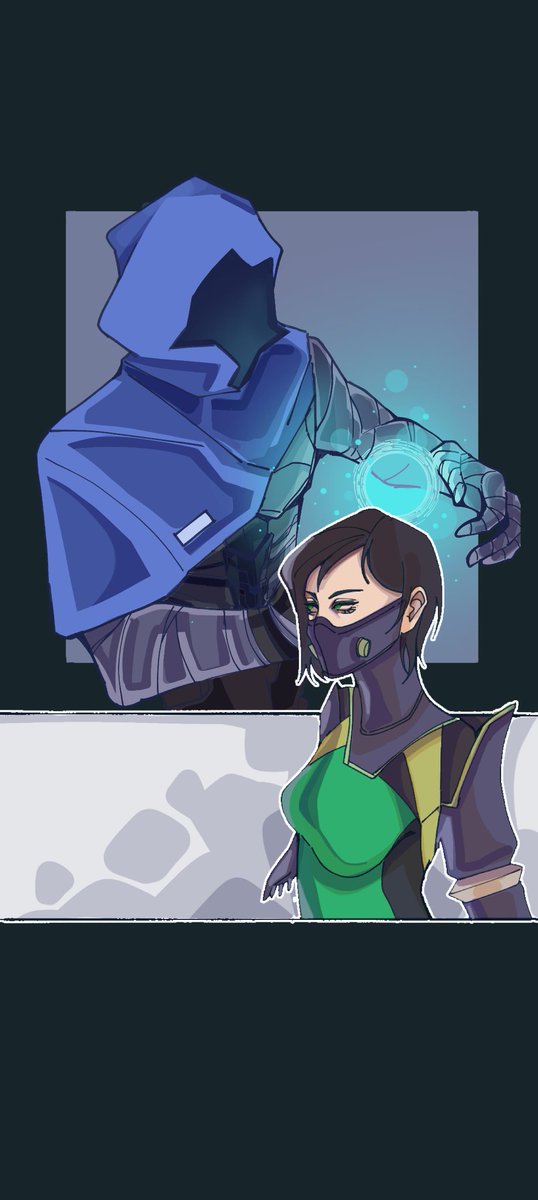 LlueveyeuReyna's tweet image. 5 year! Big journey for me to practice to draw them! The Shadowbite name tag has sooo much memory with me. Even the world has no one love this couple, I will, by myself! 💙💚
#VALORANT #Shadowbite