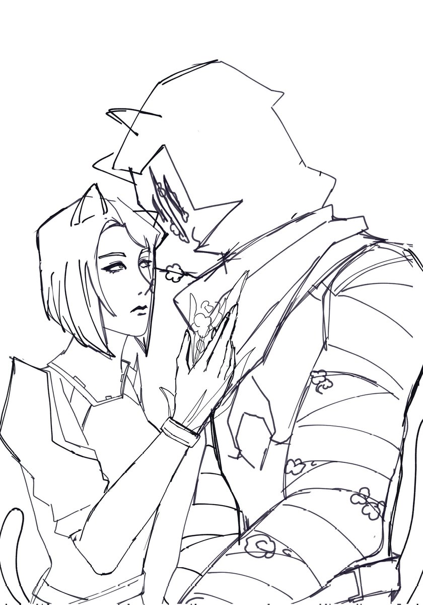 LlueveyeuReyna's tweet image. 5 year! Big journey for me to practice to draw them! The Shadowbite name tag has sooo much memory with me. Even the world has no one love this couple, I will, by myself! 💙💚
#VALORANT #Shadowbite