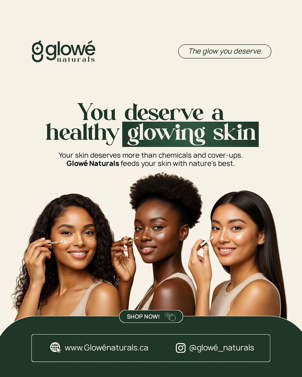 Baby_Comfy_'s tweet photo. Introducing Glowé Naturals🎉

Glowé is more than a skincare brand , it’s a movement that empowers you to feel confident in your own skin.

I had fun working on this, helped me improve in some areas too. I love the outcome of the colours. 

Share your thoughts
#needadesigner https://t.co/vMDBQnLhTr
