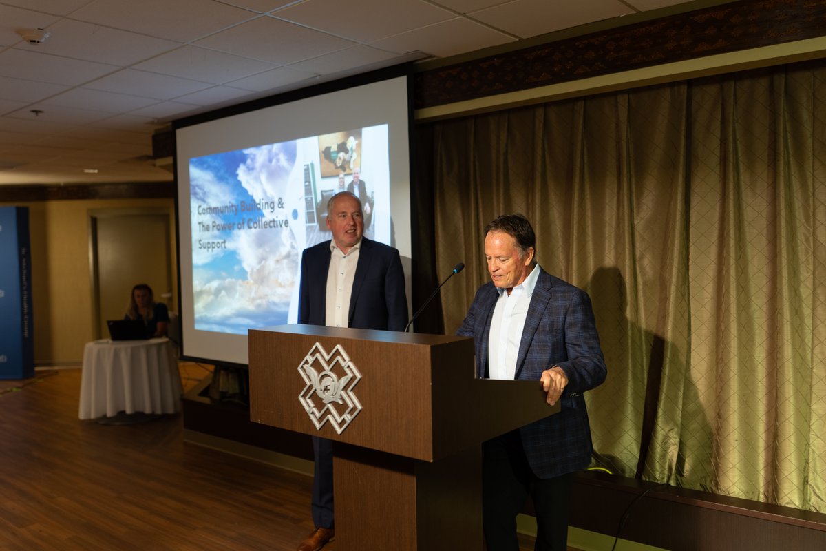 MaKamiCollege's tweet image. We were honoured to join the St. Michael’s Health Group’s “This is Home” Breakfast today. We are proud to support such a meaningful initiative and to contribute to a cause that aligns so closely with our values. 💙

#MaKamiCollege #HealthcareAide  #StMichaelsHealthGroup #yeg