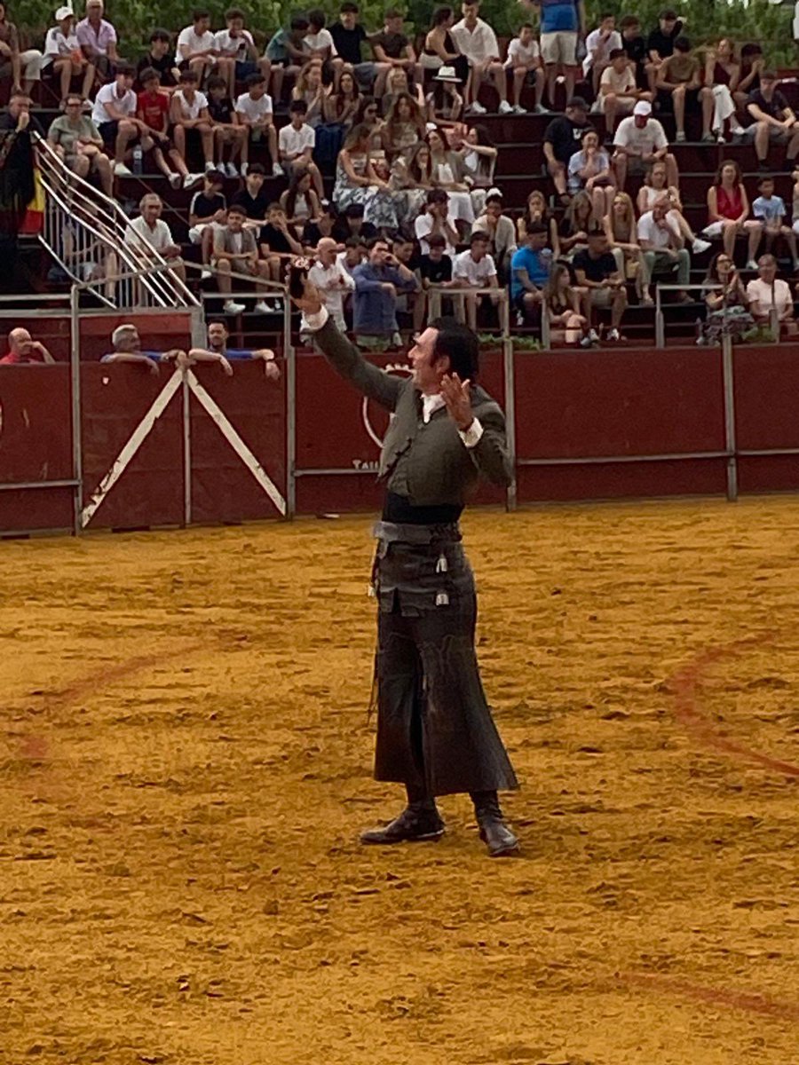 Andy corta una oreja en el festival de Griñón