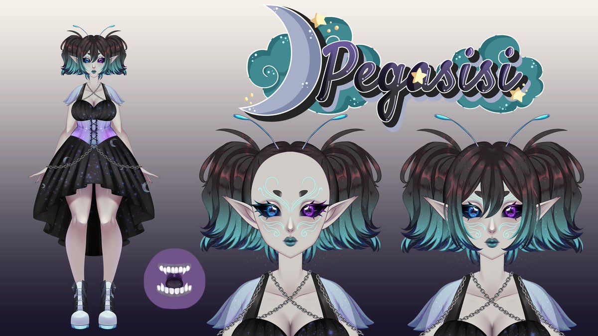 Pegasisi 🩵✨️ L2D Rigger ✨️ Vtuber tweet media