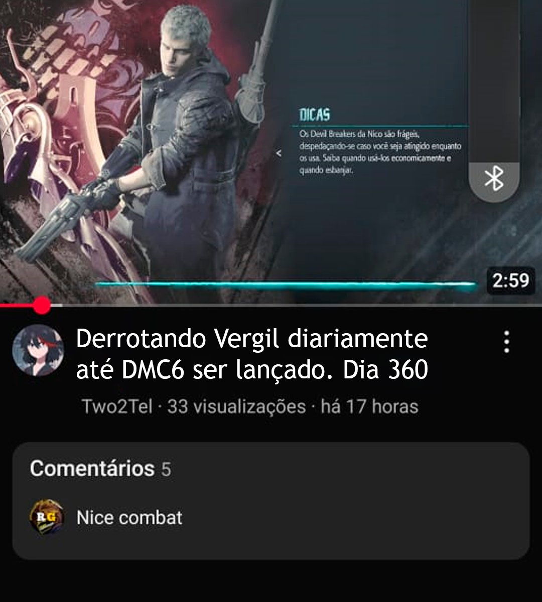 Pobre alma... que Sparda tenha piedade de você.