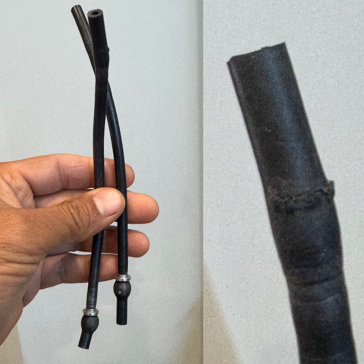 yogma's tweet photo. @ProVelocityBat 
Hi, how do I go about replacing these bands? They just came off during a routine swing. https://t.co/0WQw3EPDaK