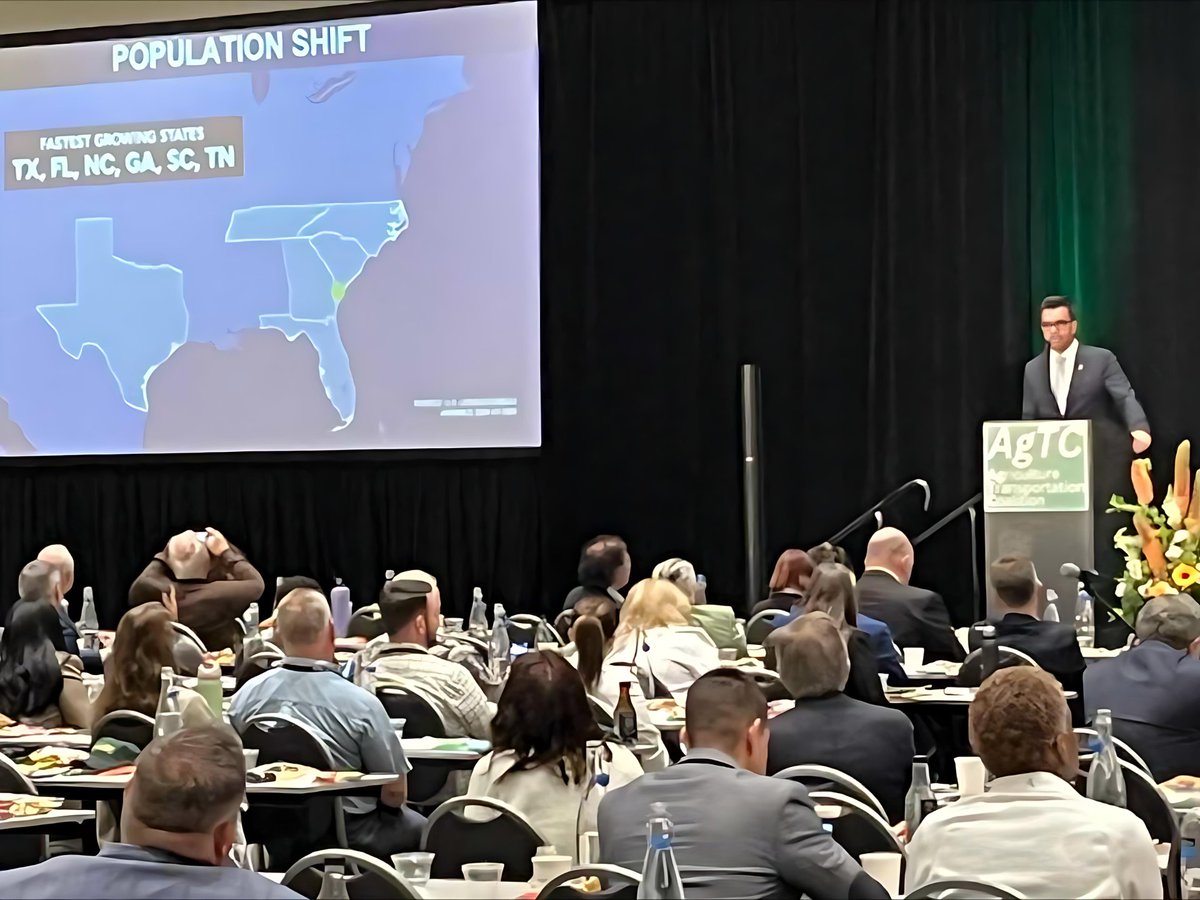 Georgia Ports highlights Southeast growth at annual AgTC Conference

At the 2025 AGRICULTURE TRANSPORTATION COALITION (AgTC) Conference in Tacoma, Georgia Ports Chief Commercial Officer Flavio Batista shared key insights on the Southeast U.S. as a rising logistics powerhouse.