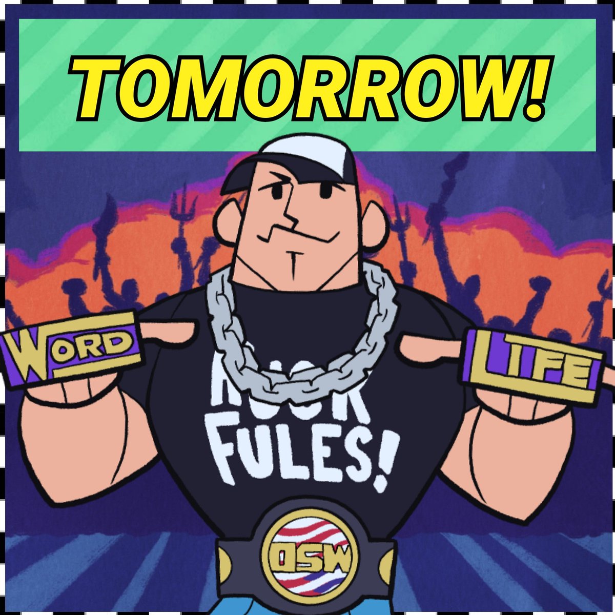 NEW OSW this time tomorrow!
Clear 2h13 in your schedule and get some take away 🥡🌭🌯🍟🍻