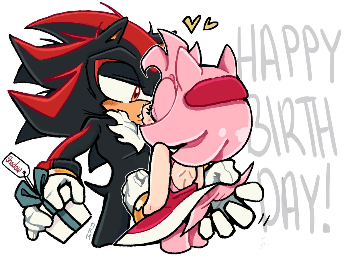 NokamiChan's tweet image. I hope am not too late! Happy Birthday!
#ShadowTheHedgehog #Amyrose