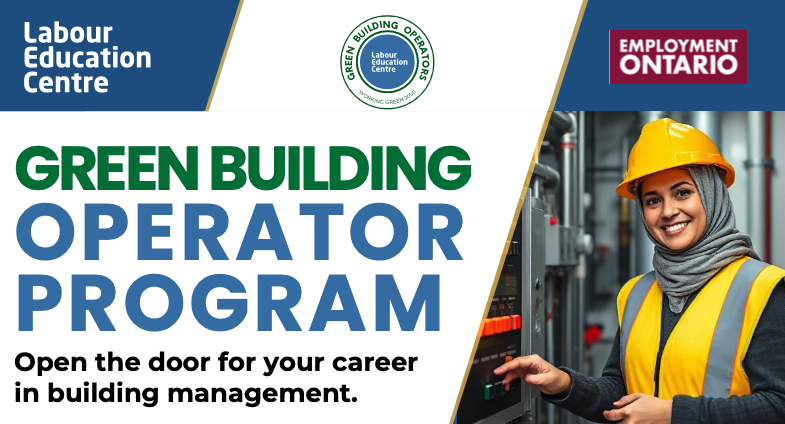 Explore the Green Building Operator Program and open the door for your career in building management

Get Info: laboureducation.org/register-for-t… 

This 9-week program addresses climate change while preparing you for entry-level careers in efficient building operations at no cost