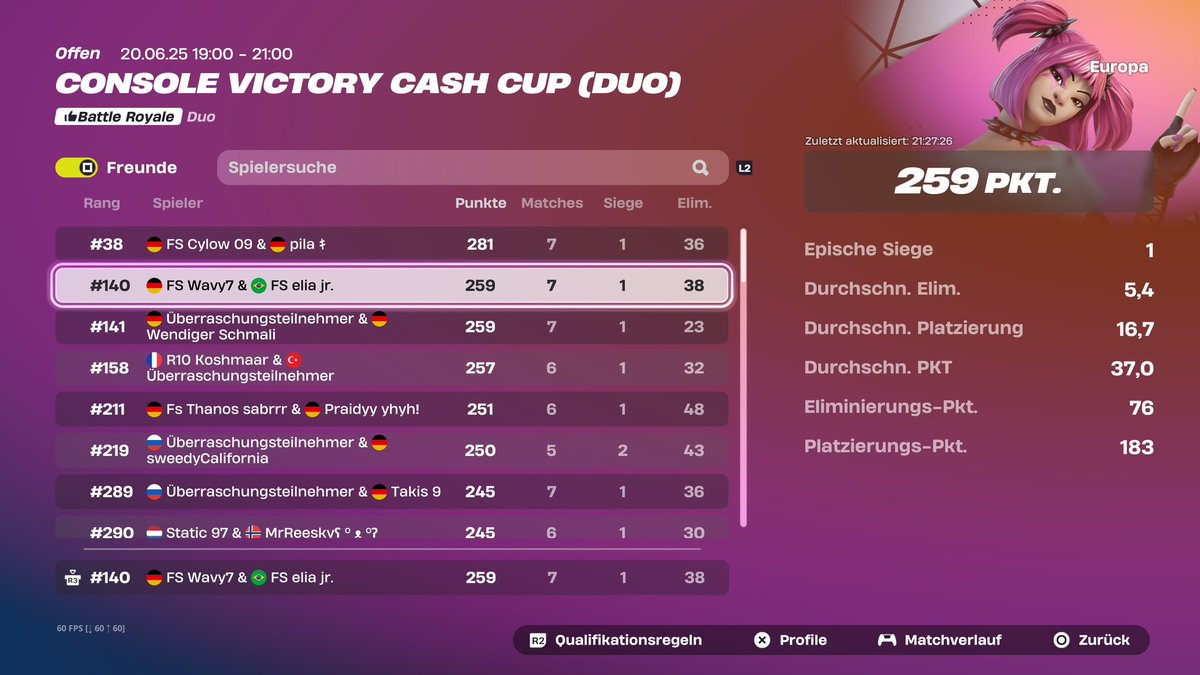 Qualed EU CCC w/@iraiafnz 😈