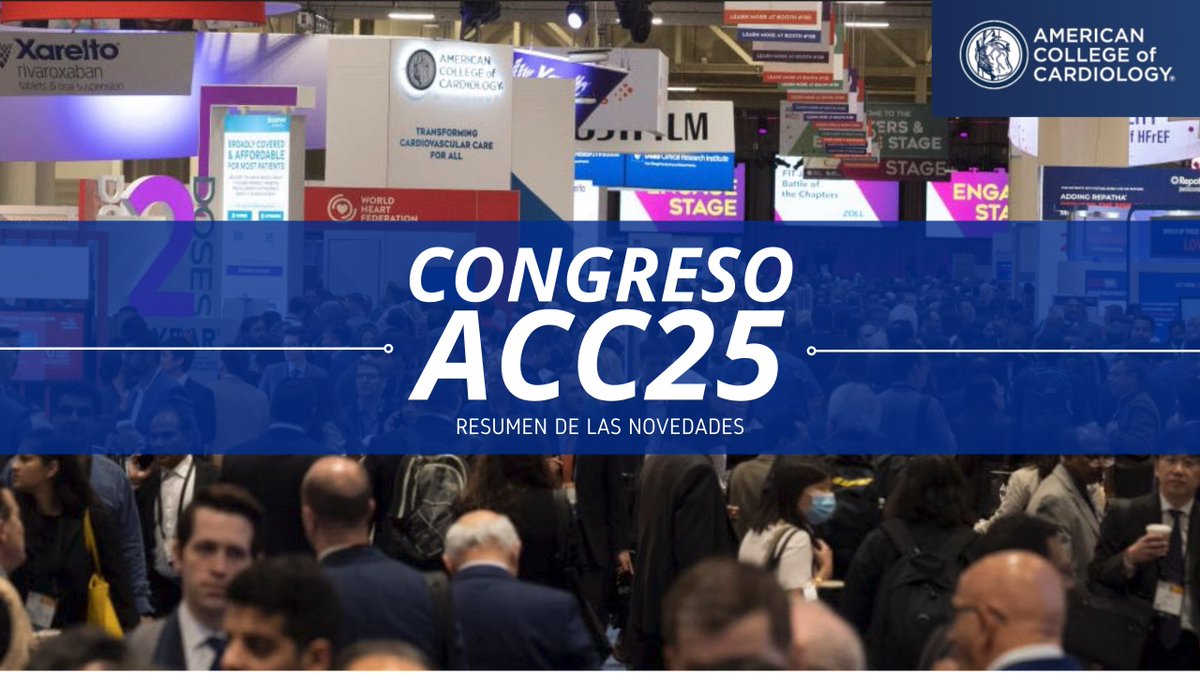 CardioNotion's tweet image. 🚨 CONGRESO #ACC📢

Hace unos meses se publicaron los ensayos clínicos MÁS RELEVANTES presentados en el CONGRESO #ACC25 en Chicago💥

¿Todavía no te ha dado tiempo a revisarlos? 😱

No te preocupes porque hemos hecho el trabajo por tí

Dentro hilo👇 #CardioNotion