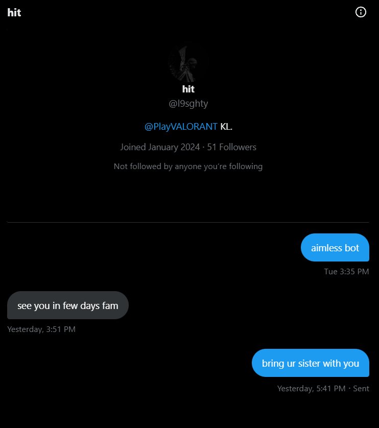 my guy wants to see me