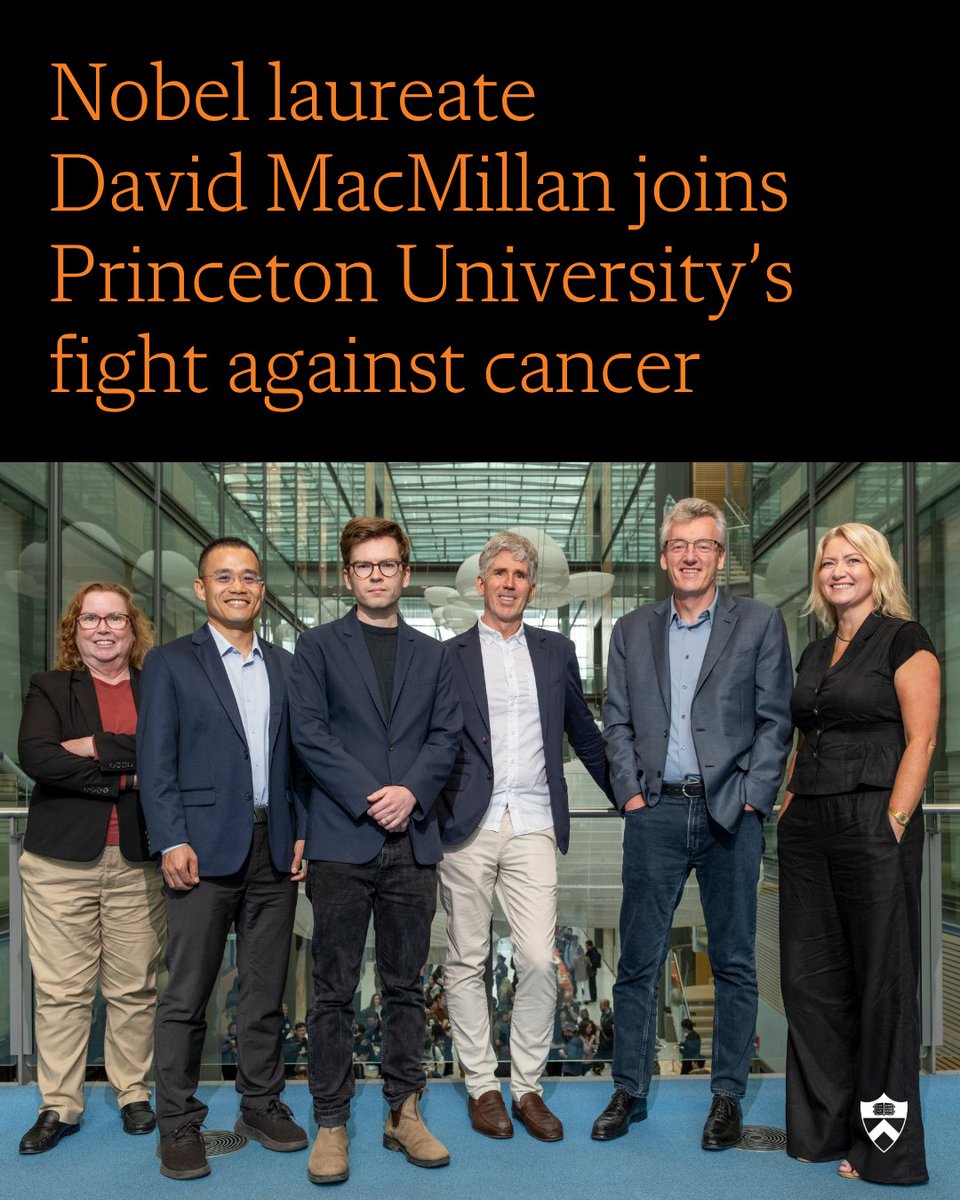 Princeton University (@princeton) on Twitter photo “We’re going to use Micromap to shine a light on the biology of certain types of cancers in ways that people have not been able to do before."
@princetonchem professor <a href="/dmac68/">David MacMillan</a> and newly named Distinguished Scholar to the Ludwig Princeton Branch of <a href="/Ludwig_Cancer/">Ludwig Cancer</a>: “We’re going to use Micromap to shine a light on the biology of certain types of cancers in ways that people have not been able to do before."
@princetonchem professor <a href="/dmac68/">David MacMillan</a> and newly named Distinguished Scholar to the Ludwig Princeton Branch of <a href="/Ludwig_Cancer/">Ludwig Cancer</a>: