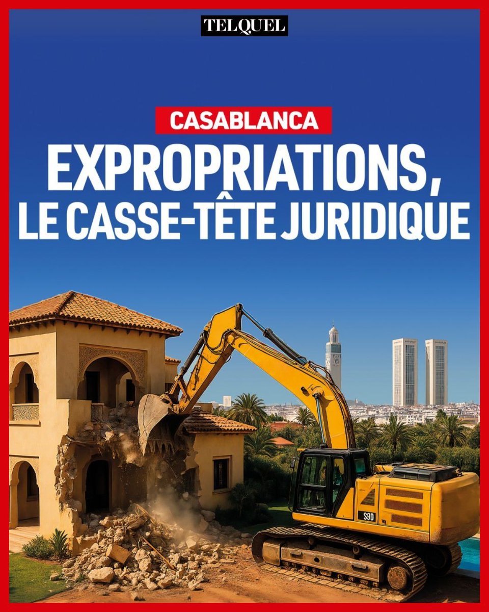 Alors que le Maroc multiplie les chantiers d’envergure en perspective de la Coupe du Monde 2030, la mécanique de l’expropriation pour utilité publique...

🔗  telquel.ma/diaporamas/dia…
