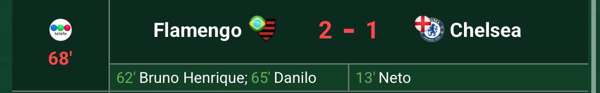 Flamengo lo de vuelta en solo tres minutos.