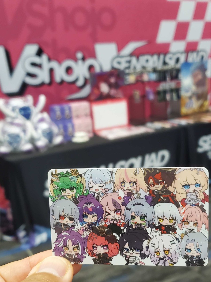 VShojo (@vshojo) on Twitter photo ✨ See you at OffKai this weekend ✨
Stop by our booth with <a href="/SenpaiSquadNet/">Senpai Squad</a> to pick up some of our new and returning merch!!
🛍️ Exhibit Hall - Booth 309
Special thanks to <a href="/suzuhara9672/">鈴原シオン/🎨taking commissions🎨</a> for creating the adorable art for our keycards this year!
#VShojo #OffKaiExpoGen4 ✨ See you at OffKai this weekend ✨
Stop by our booth with <a href="/SenpaiSquadNet/">Senpai Squad</a> to pick up some of our new and returning merch!!
🛍️ Exhibit Hall - Booth 309
Special thanks to <a href="/suzuhara9672/">鈴原シオン/🎨taking commissions🎨</a> for creating the adorable art for our keycards this year!
#VShojo #OffKaiExpoGen4