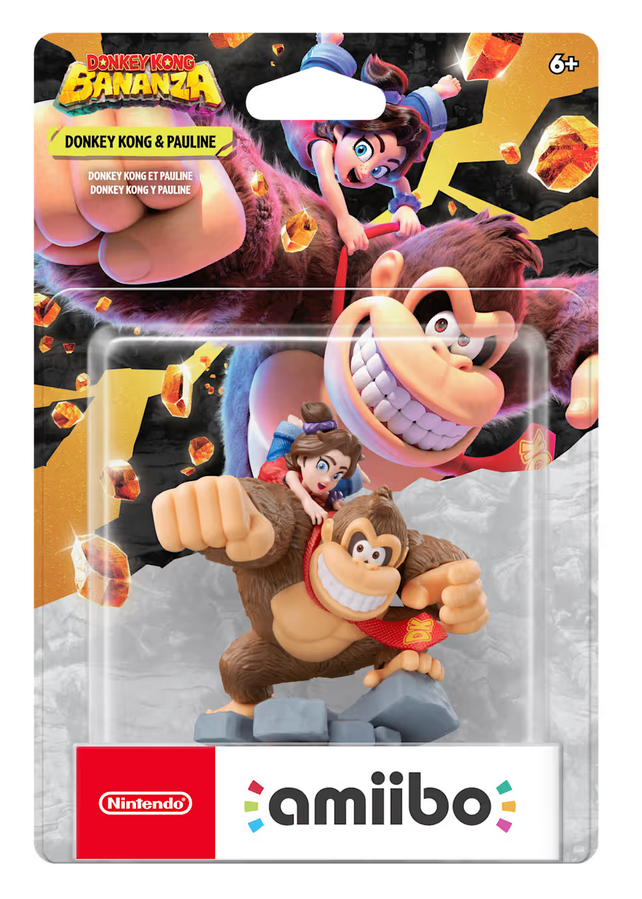 Donkey Kong and Pauline amiibo is up for pre-order at Walmart now: bit.ly/45z4cPQ