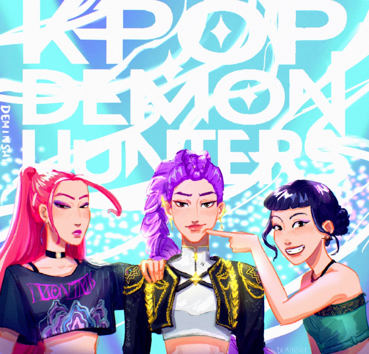 🎤💙

#KPOPDEMONHUNTERS  
#kpopdemonhuntersnetflix