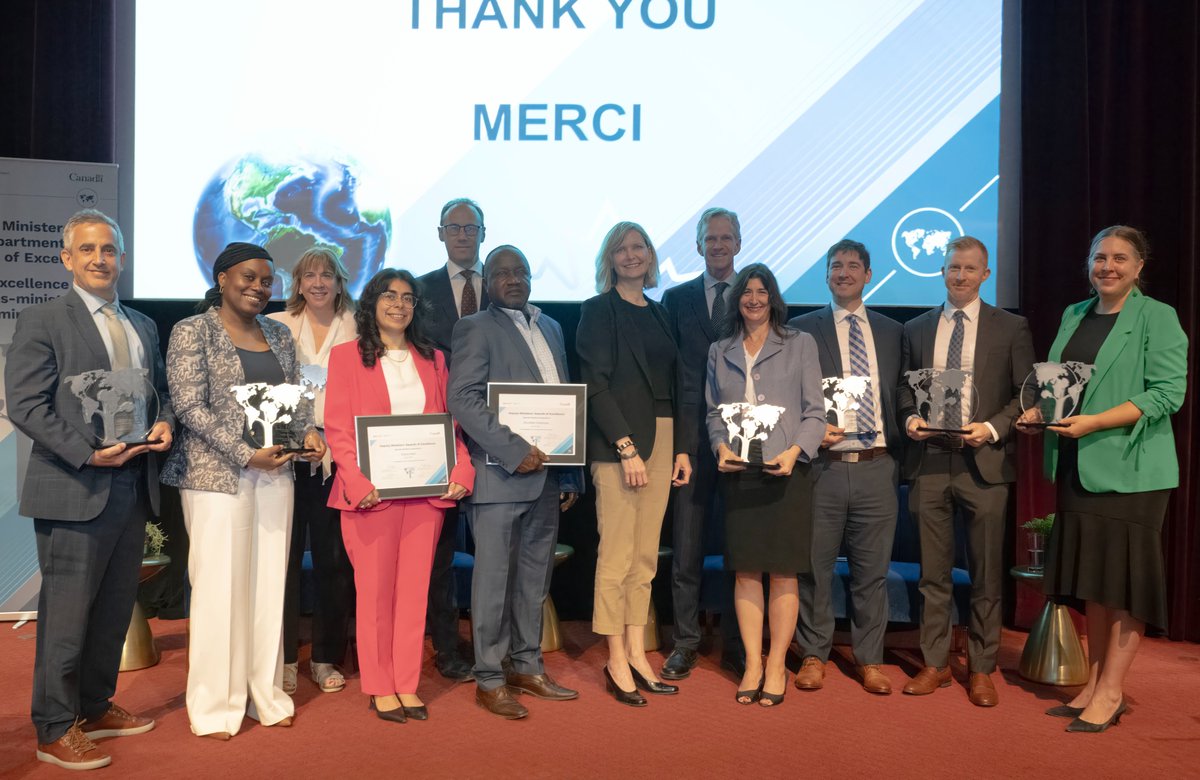 GAC_Corporate's tweet image. On #NPSW2025, we proudly celebrated the recipients of this year’s Deputy Ministers’ Awards and Departmental Awards.
Congratulations to all the nominees and recipients—your dedication and impact are inspiring in delivering results for Canadians!