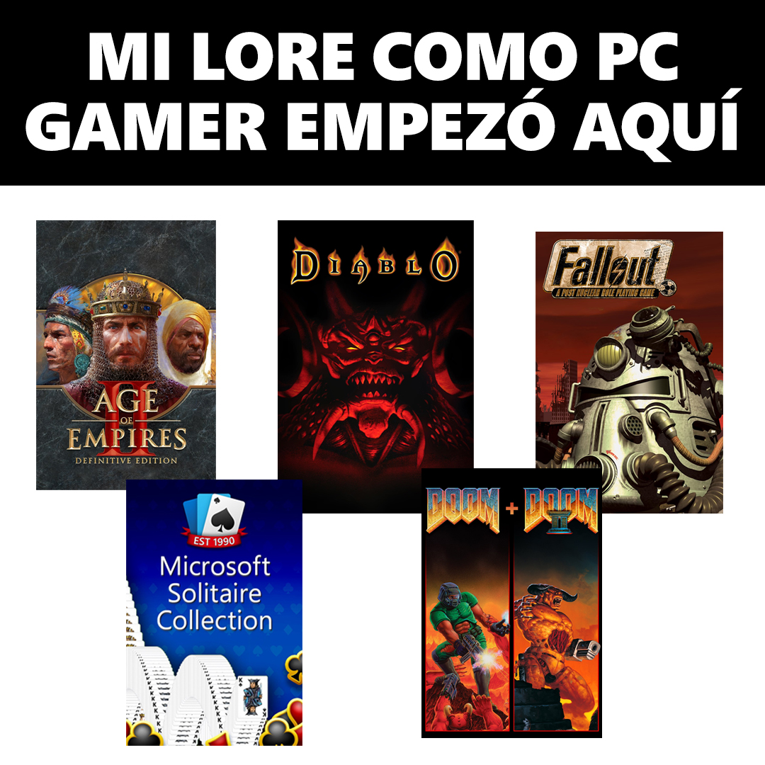 ¿Con qué juegos inició tu lore?