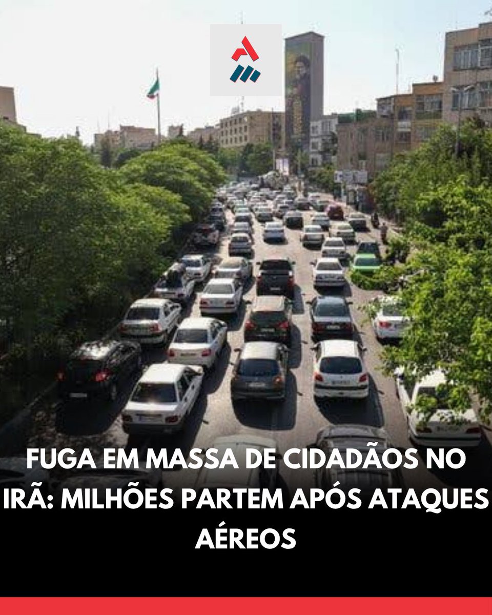 FUGA EM MASSA DE CIDADÃOS NO IRÃ: MILHÕES PARTEM APÓS ATAQUES AÉREOS

Autoridades iranianas dizem que cinco milhões de moradores fugiram da capital Teerã desde o início dos ataques aéreos israelenses.

O pânico aumentou após as postagens de Trump sobre o Irã, que muitos em Teerã
