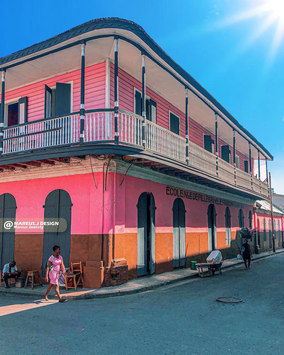 📍Cap Haïtien, Haïti 🇭🇹 
Rue 18E 📍 « Kay Man Laurin » or Fanélie François  Madame Ferdinand Carmel Laurin. 📸 @mareusjdesign