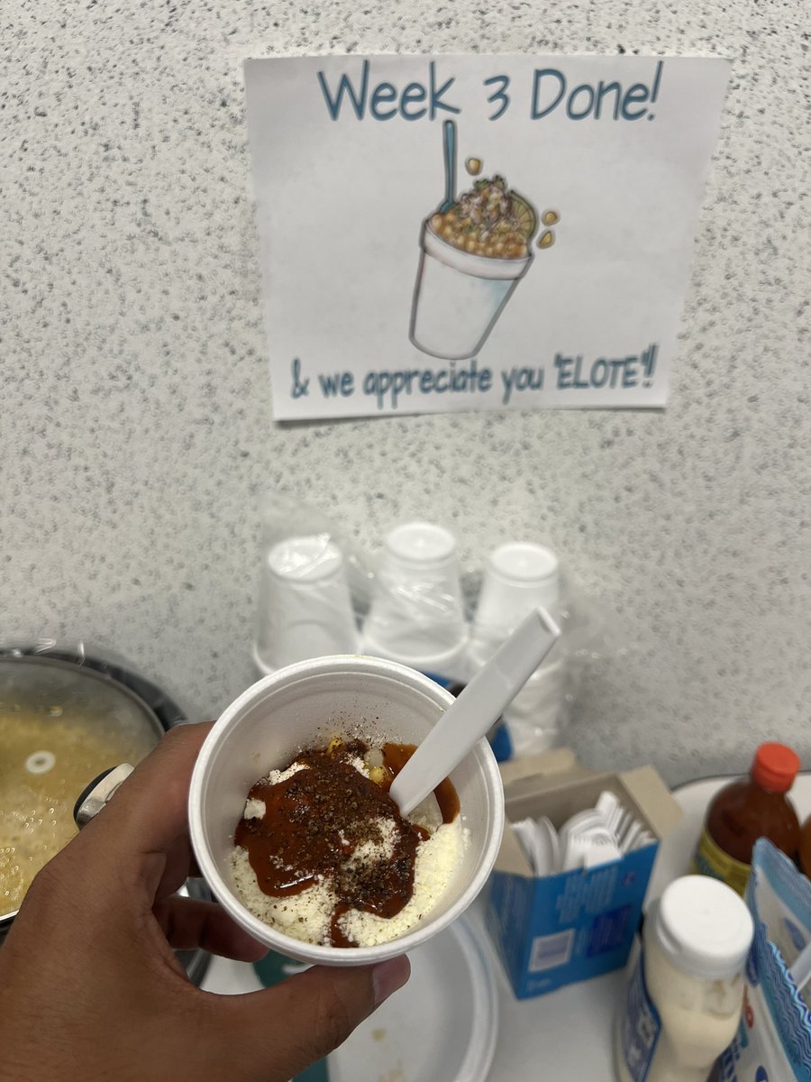 We had Juneteenth projects, bingo during lunch, and Elote for teachers. Week 3 of summer school is done for <a href="/HambrickMS_AISD/">Hambrick</a>