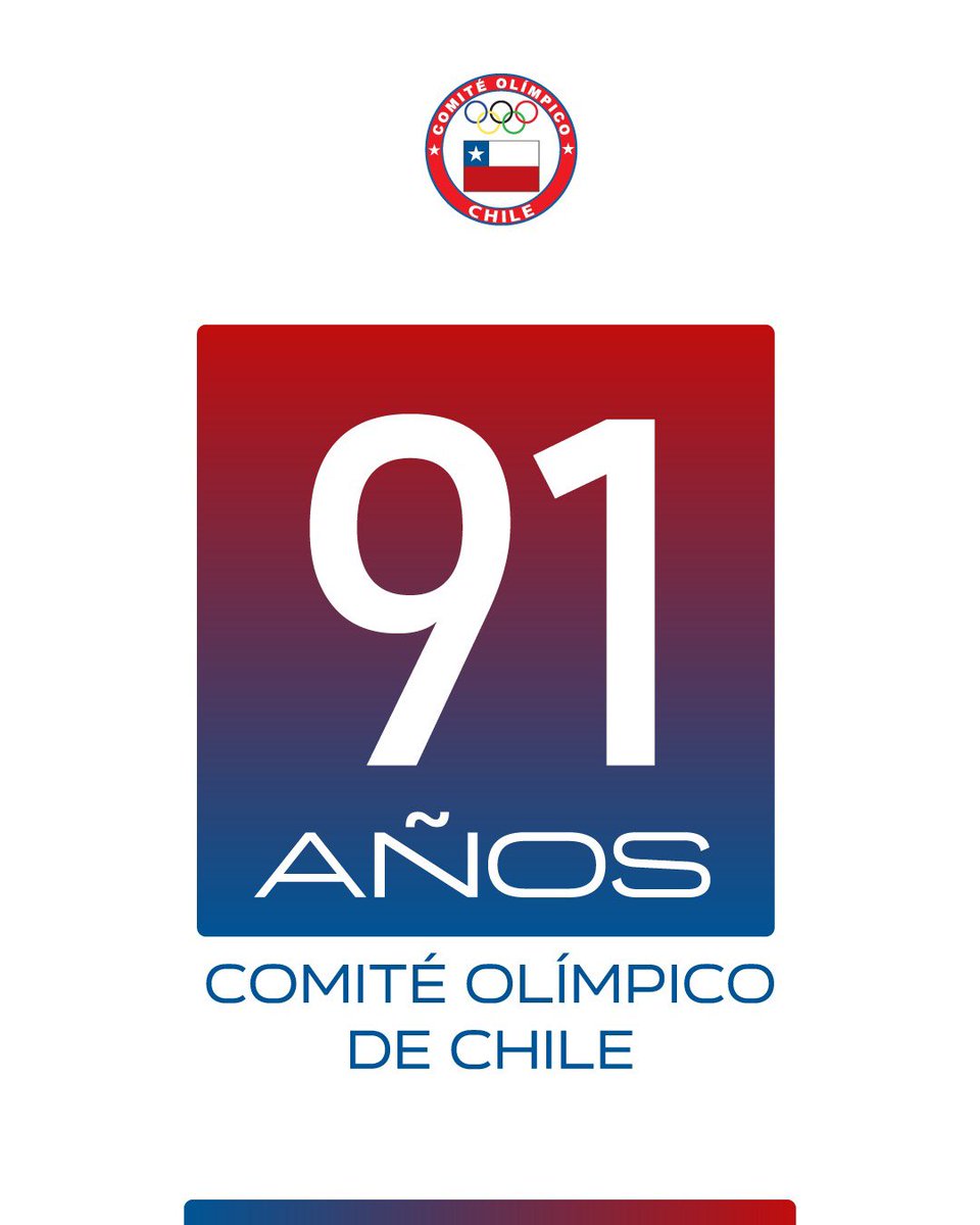 Hoy, 20 de junio, en el Comité Olímpico de Chile celebramos 91 años desde nuestra fundación.

Agradecemos todas las muestras de cariño recibidas en este día tan importante para nuestra institución.