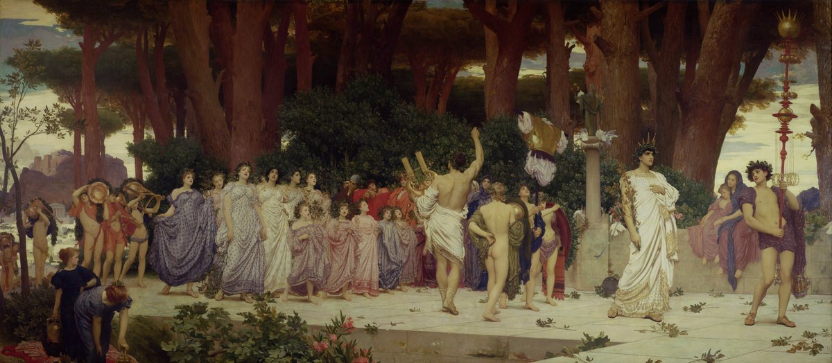 The Daphnephoria, by Frederic Leighton.
