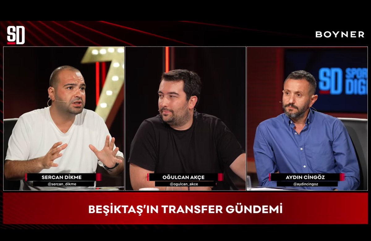 Sercan Dikme: Serdal Adalı’nın birinci planı; 4 Temmuz’daki sezon başı kampına santrfor, sol açık ve 6 numara transferini bitirerek girmek istiyor. Bunu da yapacağına inanıyorum. İyi oyuncularla görüşülüyor.