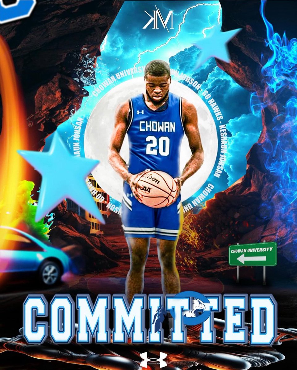 Congratulations to Keshaun “KJ” Johnson on his commitment to Chowan University. KJ has grown on and off the court and obtained different accolades. He has been a part of 2 teams that has reached the championship games in 2 different conferences.