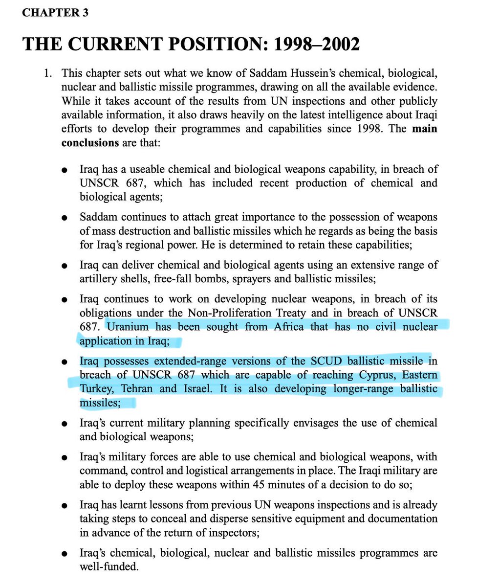 Reading through the September 2002 assessment on “Iraq’s Weapons of Mass Destruction” program published by the British government and this feels like de ja vu.
