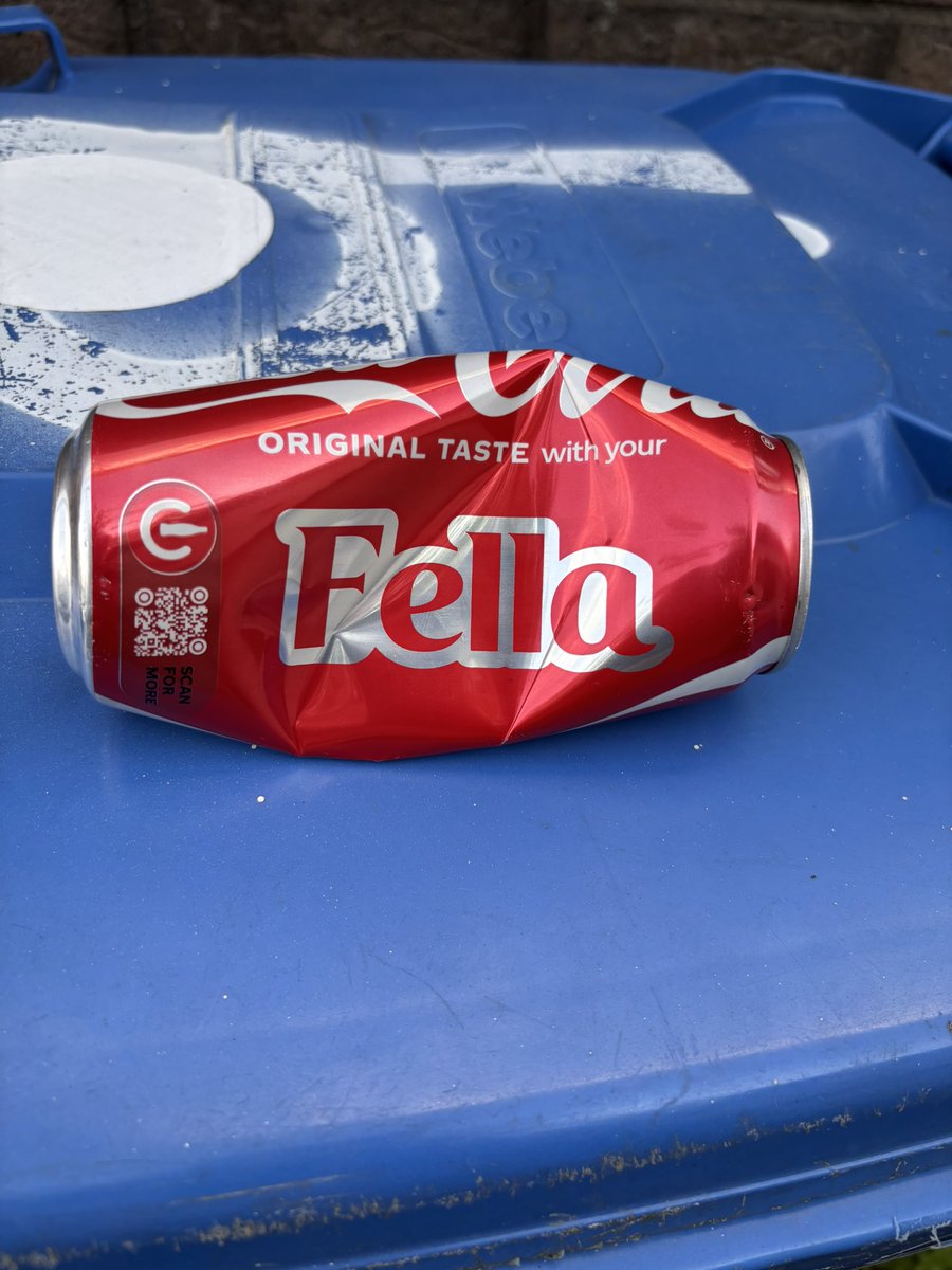 Found this out walking this evening. Might keep it for my fella seeing as he never finds his name on anything #ShareaCoke