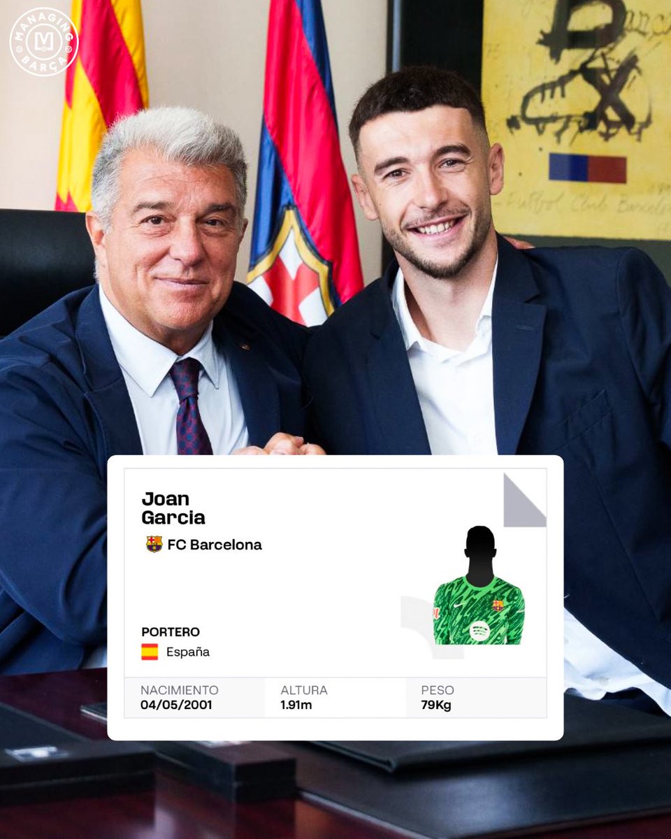 🚨 MAJOR BREAKING: Joan Garcia has been REGISTERED with La Liga! 🇪🇸🔵🔴✅