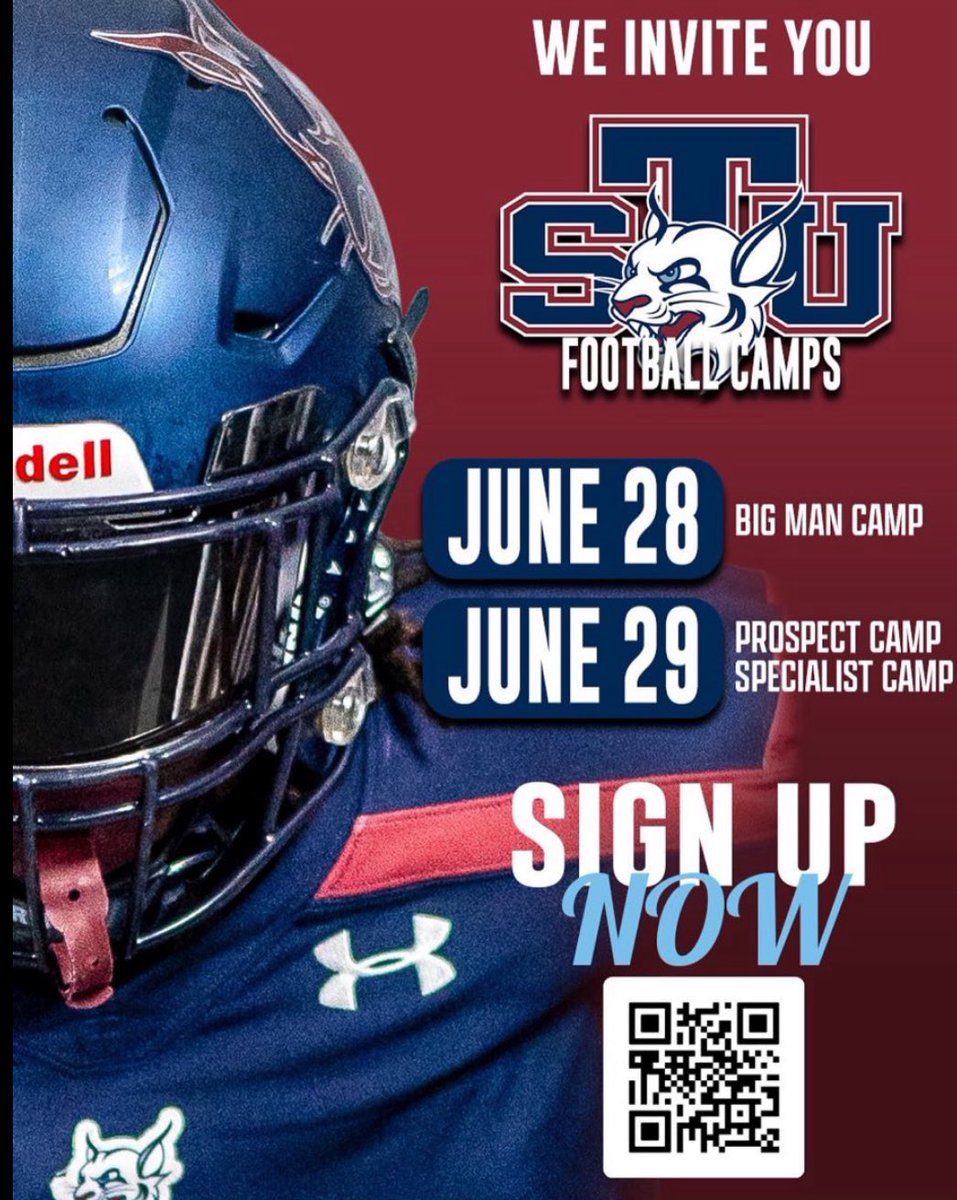 I will be attending The STU camp Invited by <a href="/coacheverson_/">Steven Everson</a> !  <a href="/CoachFolsom03/">Clay Folsom</a> <a href="/CoachMiller53/">Billy Miller</a> <a href="/CoachMakM/">Coach Mak 🇭🇹</a> <a href="/krosnyfalujrr/">Krosny Falu Jr</a> <a href="/JyvierG66476/">Jyvier Graham</a> #AGTG