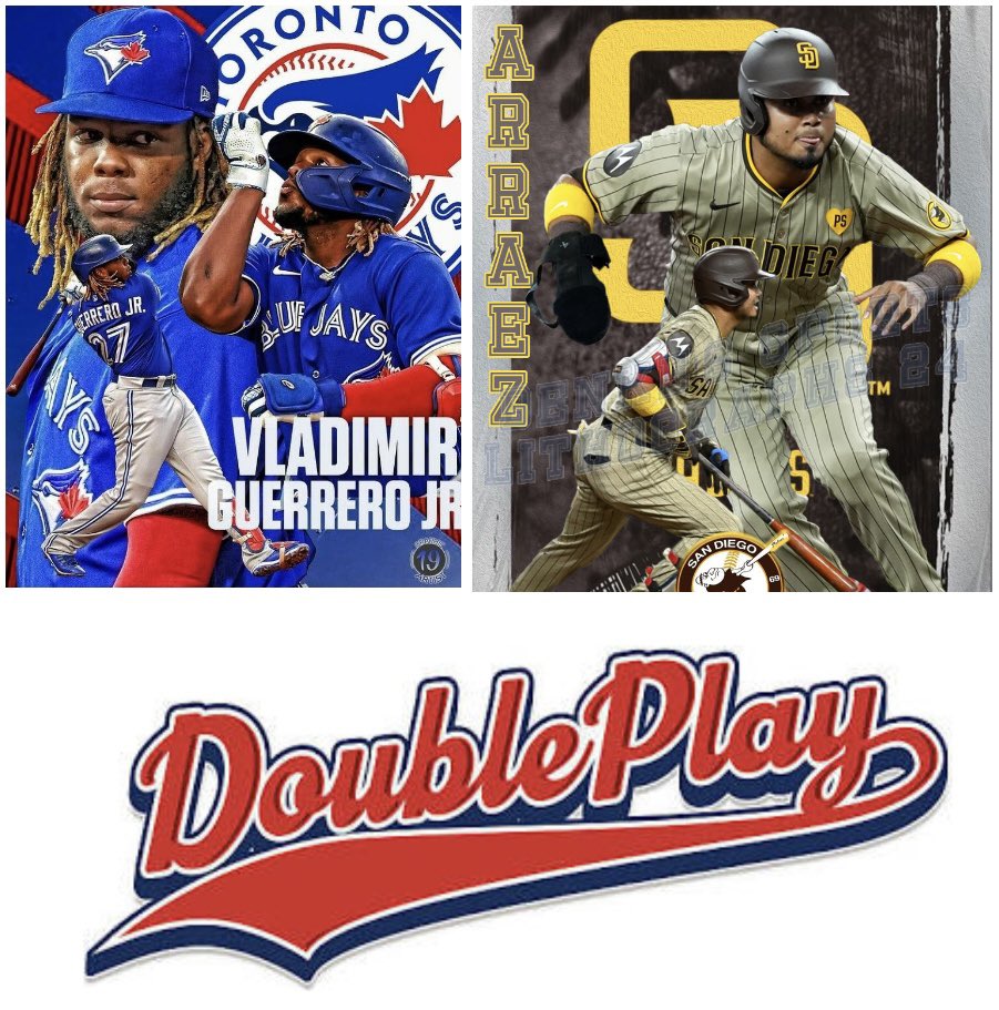 ⚾️6/20 | MLB Double Play | -117

💰1.1u @ -117   2-Leg Parlay 

🔥10-3 | +6.83 Units | 2025

⚾️V.Guerrero 1 Hit -264
#LightsUpLetsGo 

⚾️L.Arraez 1 Hit -286
#ForTheFaithful