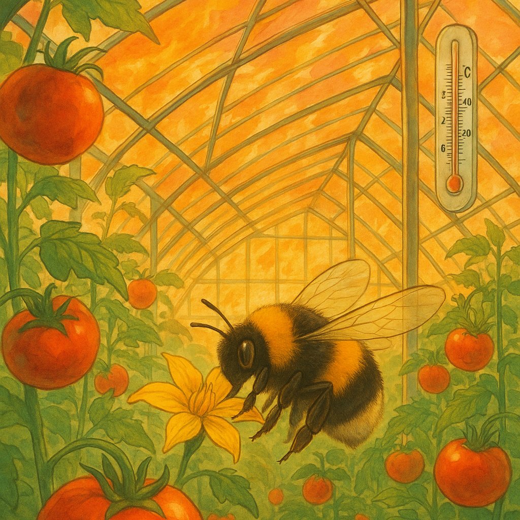 🌡️🐝Abejorros menos activos + flores recalentadas = menos frutos 🍅
🧠 Descubre cómo proteger tus cultivos del calor extremo.
📄 Descarga GRATIS el artículo técnico 👉 koppert.mx/noticias-item/…
#Koppertmx