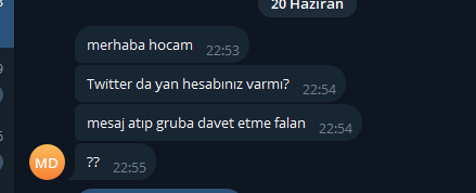 Kripto Warrior (@kriptowarrior) on Twitter photo Dostlar yine adıma hesap açıp siz değerli takipçilerimi tokatlama derdine düşmüş oevlatları var aman diyim kimseye 1 TL para göndermeyin ben size niye mesaj atayım azıcık akıllı olun.
ve bu şerefsiz evladı <a href="/kriptowariorr/">Kripto Warriorr</a> 2 R ile bitiyor sonu lütfen şikayet edin kapattıralım. Dostlar yine adıma hesap açıp siz değerli takipçilerimi tokatlama derdine düşmüş oevlatları var aman diyim kimseye 1 TL para göndermeyin ben size niye mesaj atayım azıcık akıllı olun.
ve bu şerefsiz evladı <a href="/kriptowariorr/">Kripto Warriorr</a> 2 R ile bitiyor sonu lütfen şikayet edin kapattıralım.