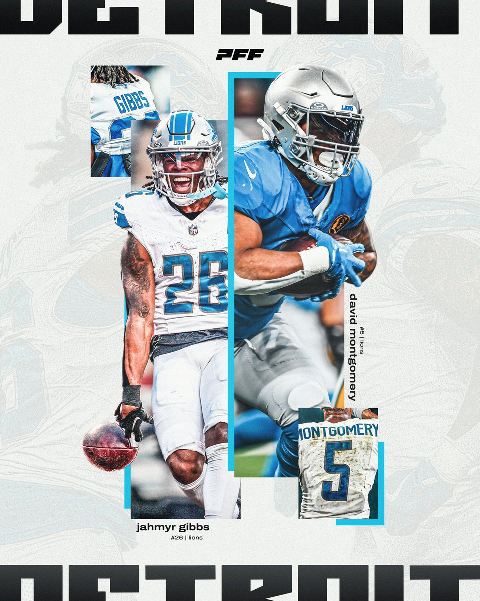 The BEST RB duo in the NFL 🦁

Jahmyr Gibbs and David Montgomery