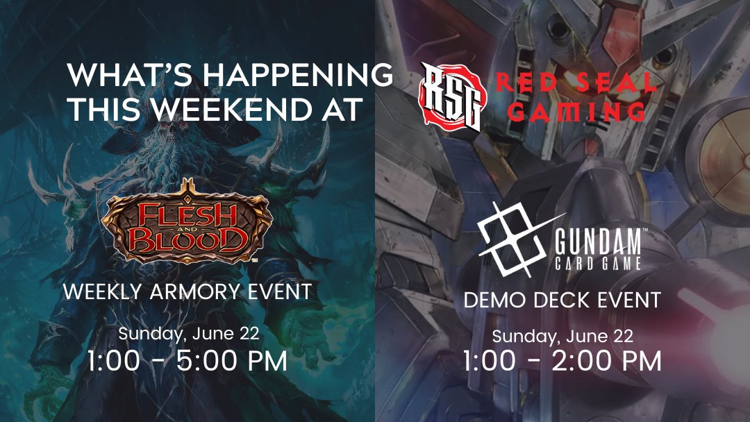 The weekend is here! Sign up for all events via Discord: champ.ly/OHlGNKS1.