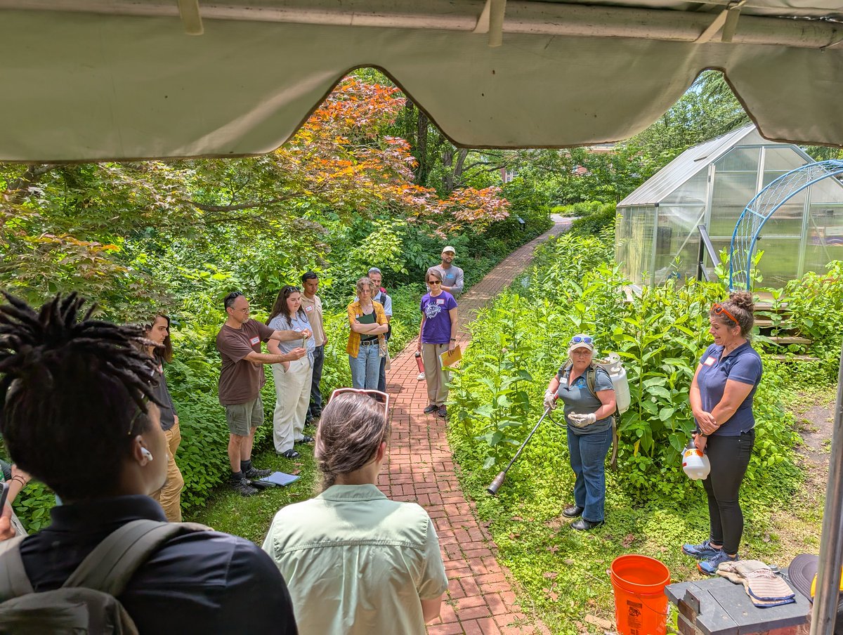 This week, the National Capital PRISM (Partnership for Regional Invasive Species Management) hosted its annual plant professionals training. Highlights included learning about beech leaf disease treatment, and flame weeding.